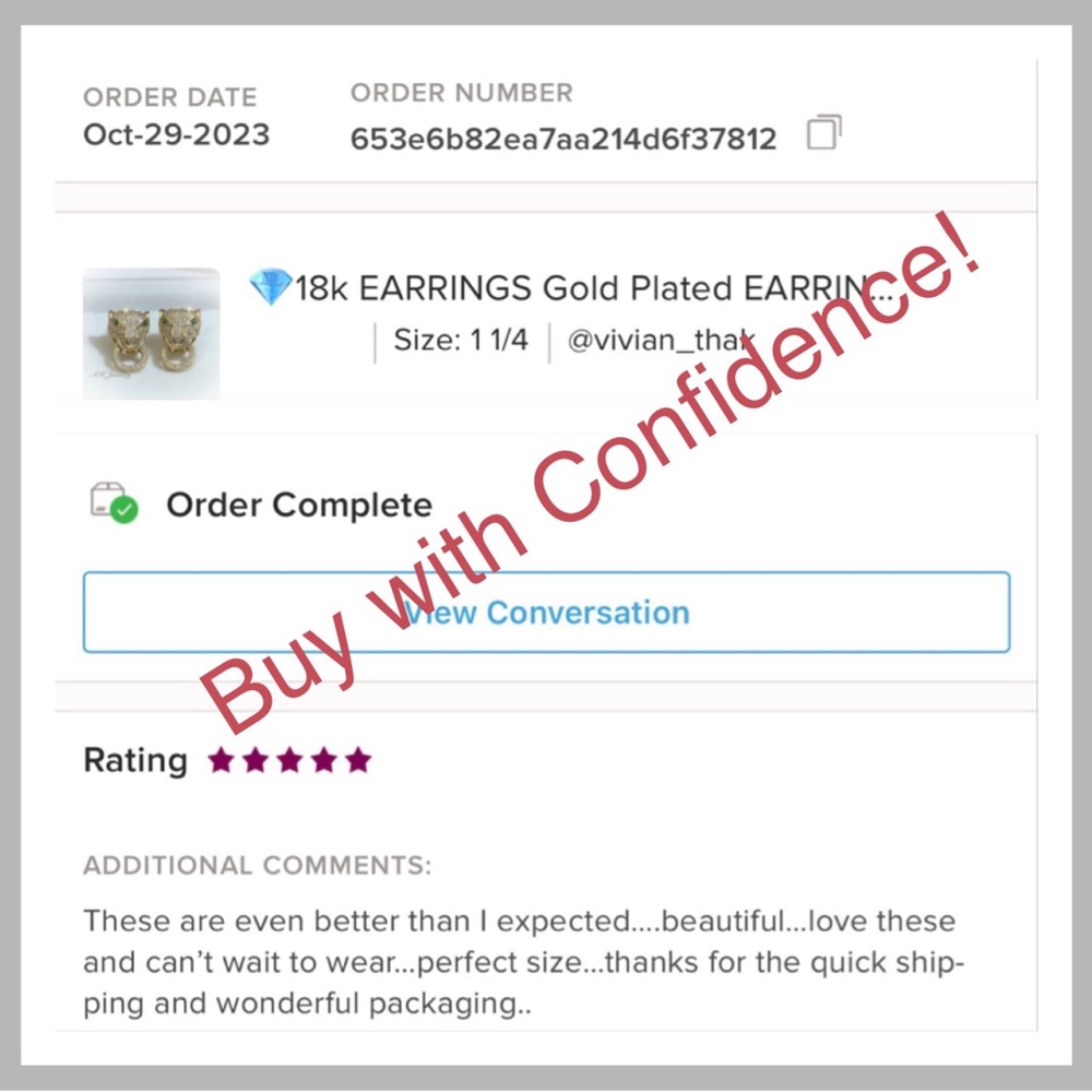 đź’ŽLUXURY 18K Gold Plated Chain Drop Toggle Dangle Pigs Nose Earrings - Picture 4 of 4